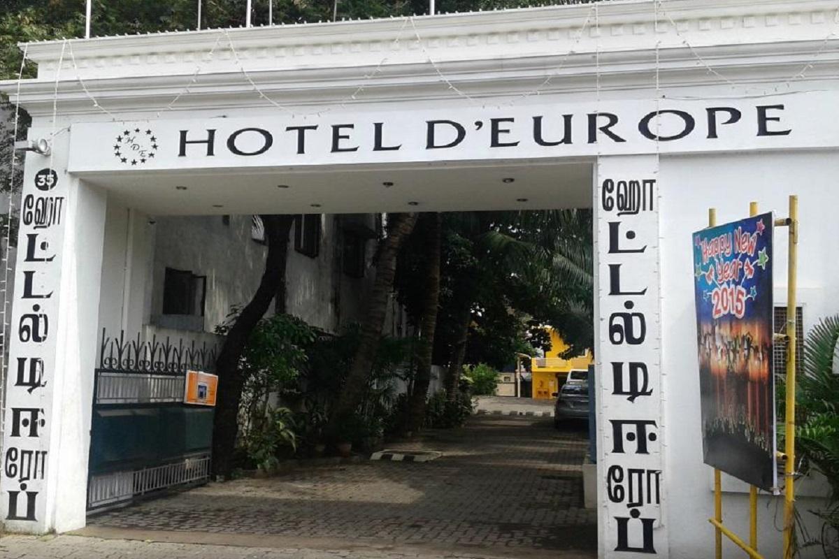 Hotel D'Europe Puducherry Zewnętrze zdjęcie
